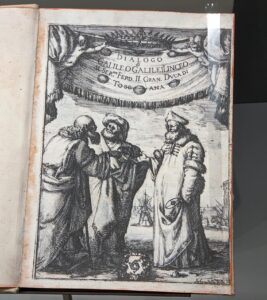 Dialogue concerning the two chief world systems (Galileo Galilei,1632). Galileo museum, Florence. Photo by: Mark Wieczorek
