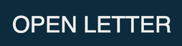 Image of text "Open Letter"